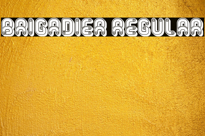 Brigadier Regular Example 3