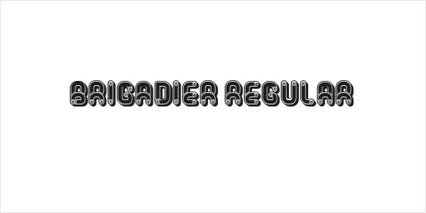 Brigadier Regular Logo