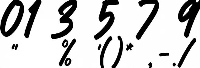 Brigantia Font OTHER CHARS