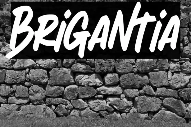 Brigantia Font examples