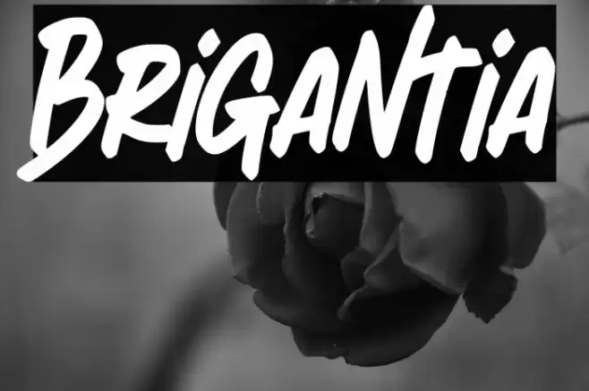 Brigantia Font examples