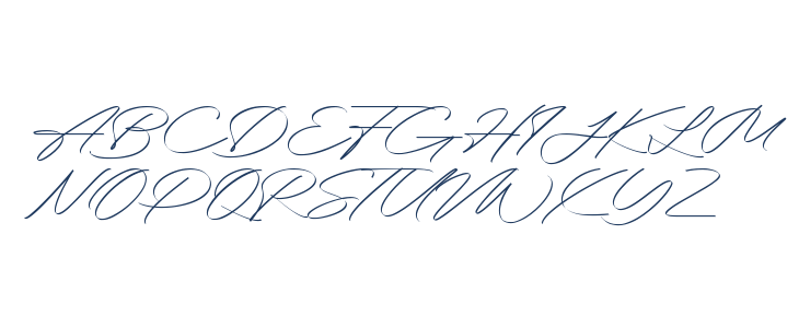 Brigend Signature Uppercase