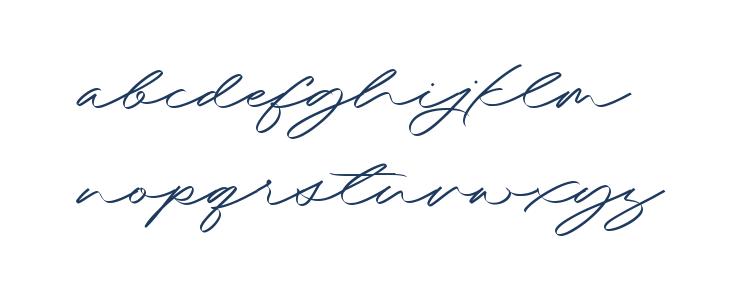 Brigend Signature Lowercase