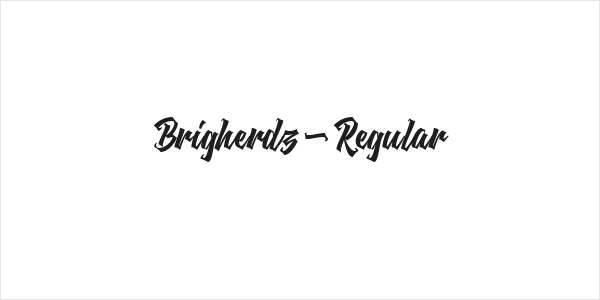 Brigherdz-Regular Logo