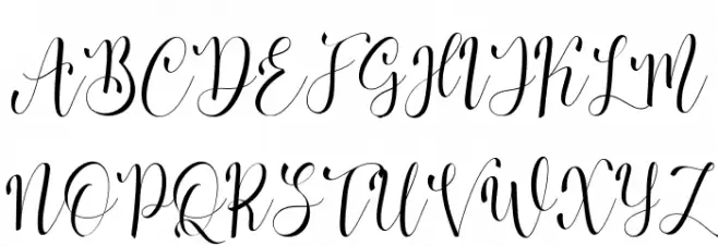 Brighlon Schriftart Groß
