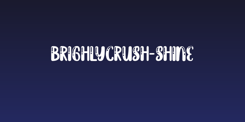 BrighlyCrush-Shine Social Header