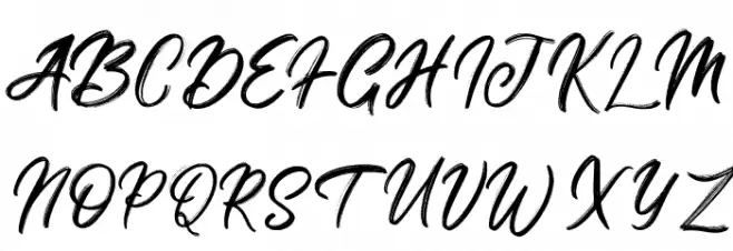 Brighnesy Шрифта ВЕРХНИЙ