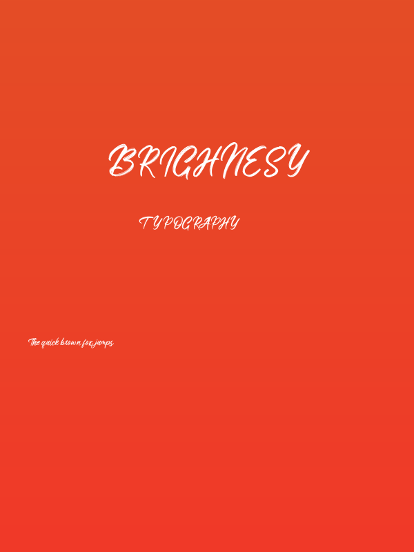 Brighnesy Poster