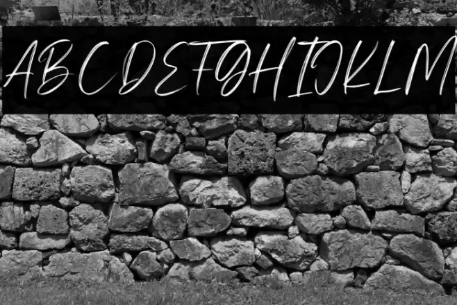 Bright Angels Personal use Font examples