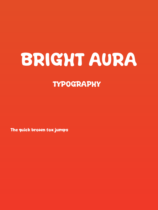 Bright Aura Poster