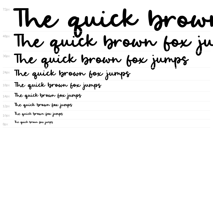 Bright Candy Waterfall