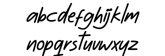 Bright Clones DEMO Font LOWERCASE
