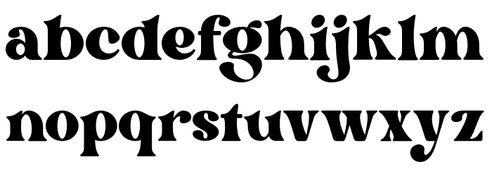 Bright DEMO Font LOWERCASE