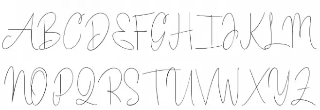 Bright Daddy Шрифта ВЕРХНИЙ