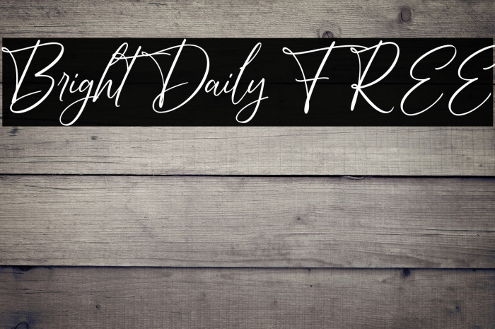 Bright Daily FREE Example 2