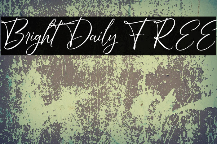 Bright Daily FREE Example 3