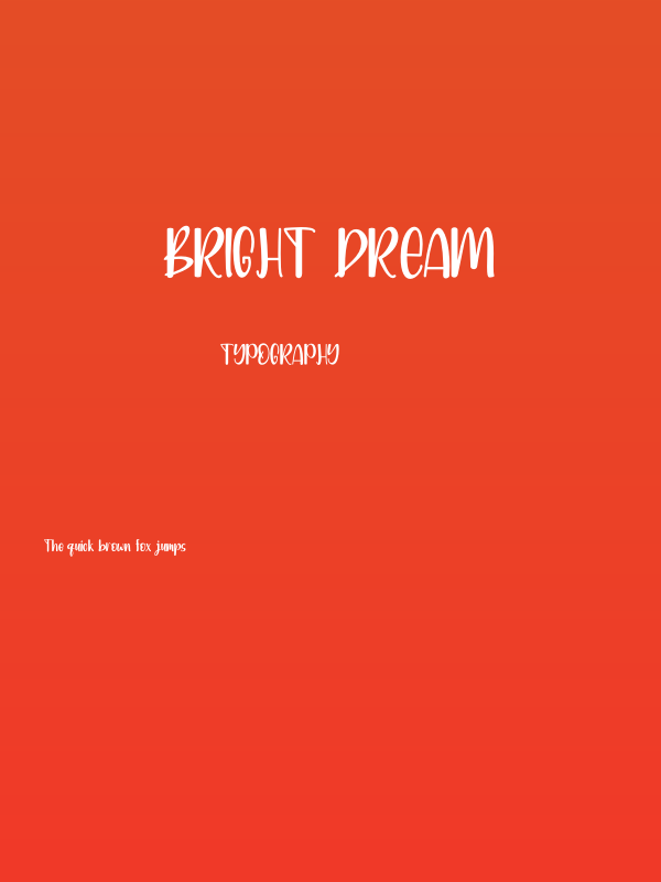 Bright Dream Poster