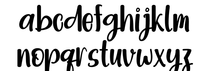 Bright Dream Font Litere mici