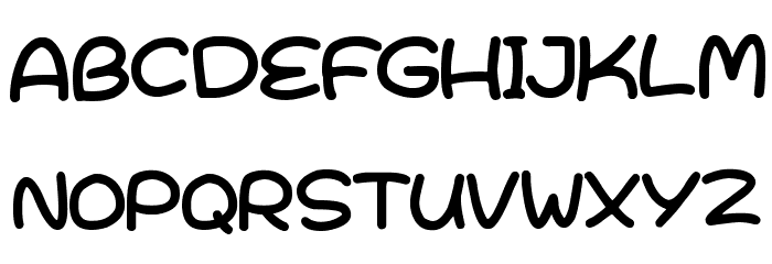 Bright & Early Font LOWERCASE