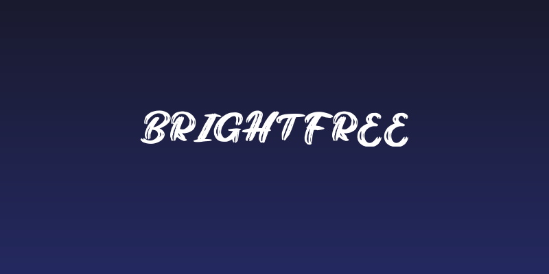 Bright FREE Social Header