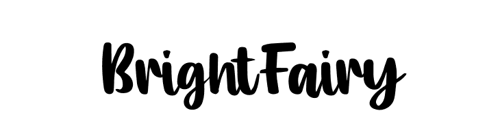 Bright Fairy  Frei Schriftart Herunterladen