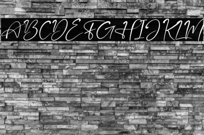 Bright Fresh Italic Font examples