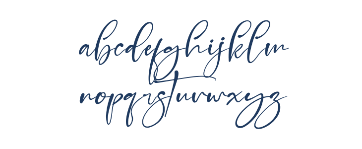 Bright Fresh Italic Lowercase