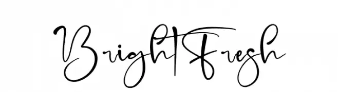 Bright Fresh  تنزيل الخطوط