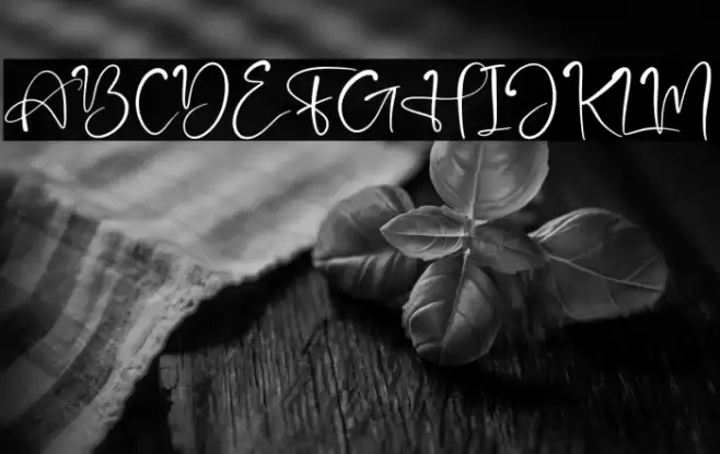 Bright Fresh Font examples