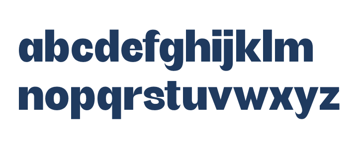 Bright Giftak Lowercase