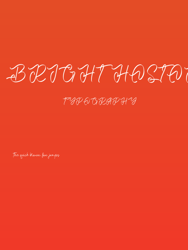 Bright Hoston Poster