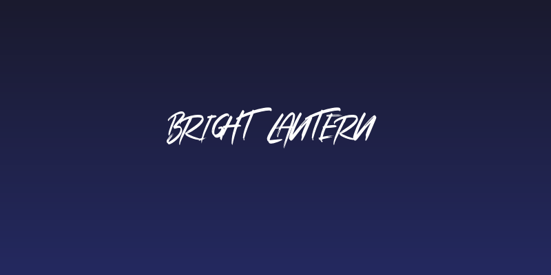 Bright Lantern Social Header