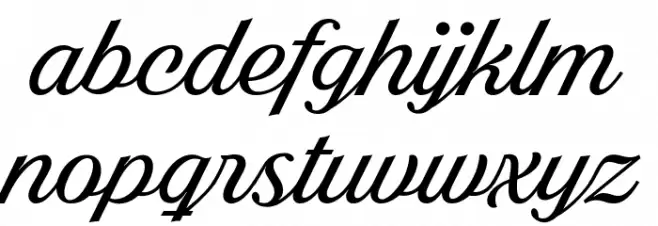 Bright Larch PERSONAL USE ONLY फ़ॉन्ट लोअरकेस