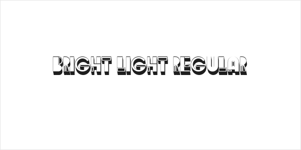 Bright Light Regular Logo