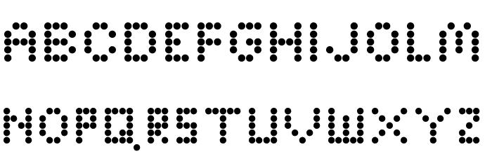 Bright Lights Bold Regular Font LOWERCASE
