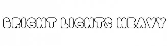 Bright Lights Heavy  لخطوط تنزيل