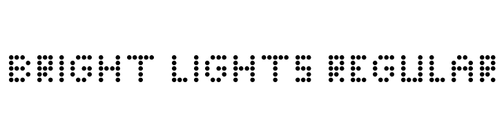 Bright Lights Regular  baixar fontes gratis