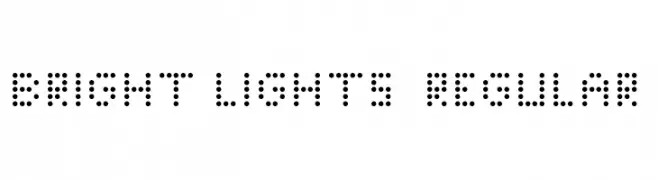 Bright Lights  Regular  لخطوط تنزيل