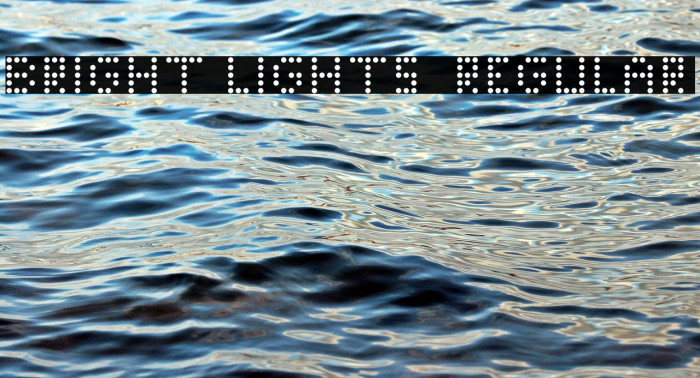 Bright Lights  Regular Example 2