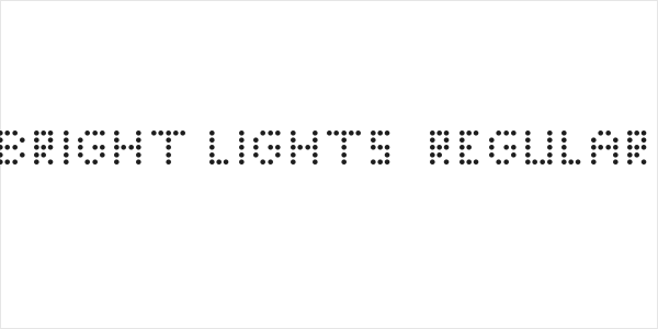 Bright Lights  Regular Logo