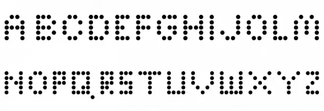 Bright Lights Regular フォント 大文字