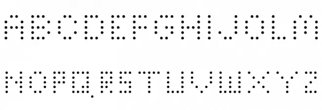 Bright Lights Thin Regular फ़ॉन्ट लोअरकेस