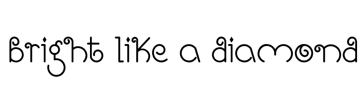 Bright Like A Diamond  Скачать бесплатные шрифты