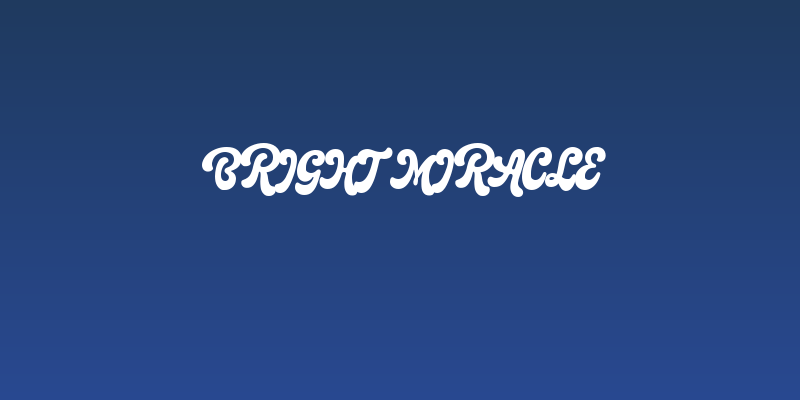 Bright Miracle Social Header