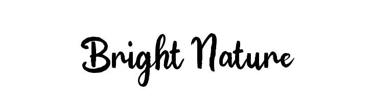 Bright Nature  免费字体下载