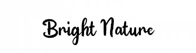 Bright Nature  免费字体下载