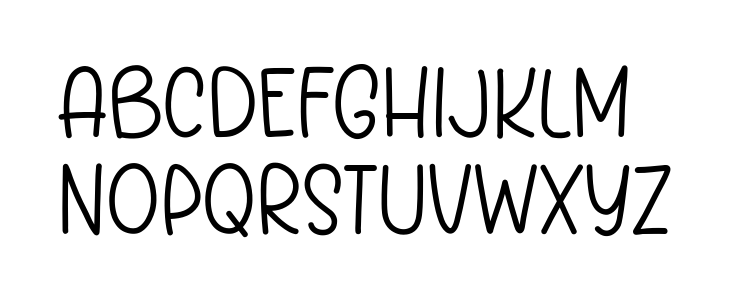 Bright One Uppercase