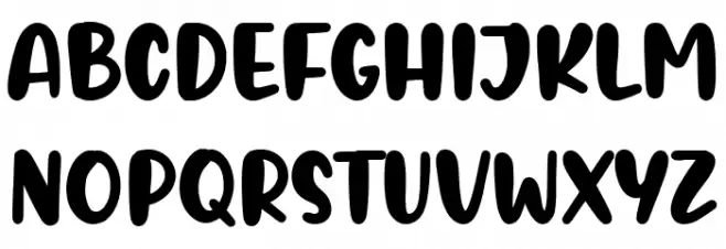 Bright Orchid Шрифта ВЕРХНИЙ