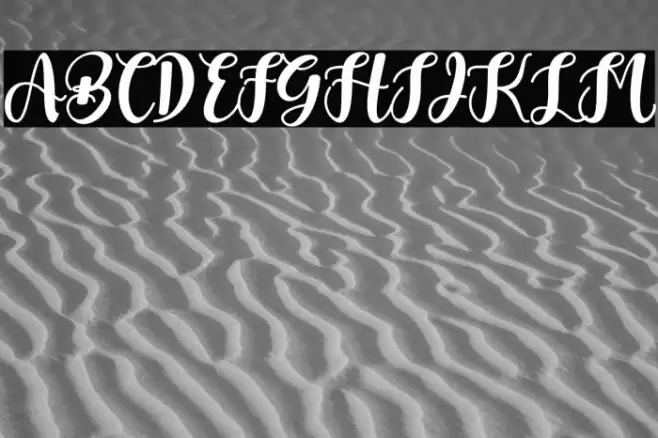 Bright Rainbow Font examples