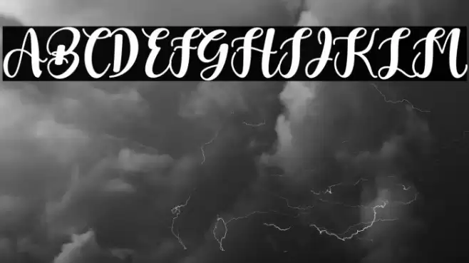 Bright Rainbow Font examples